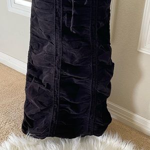 Wearables size Small corduroy Black Full length skirt